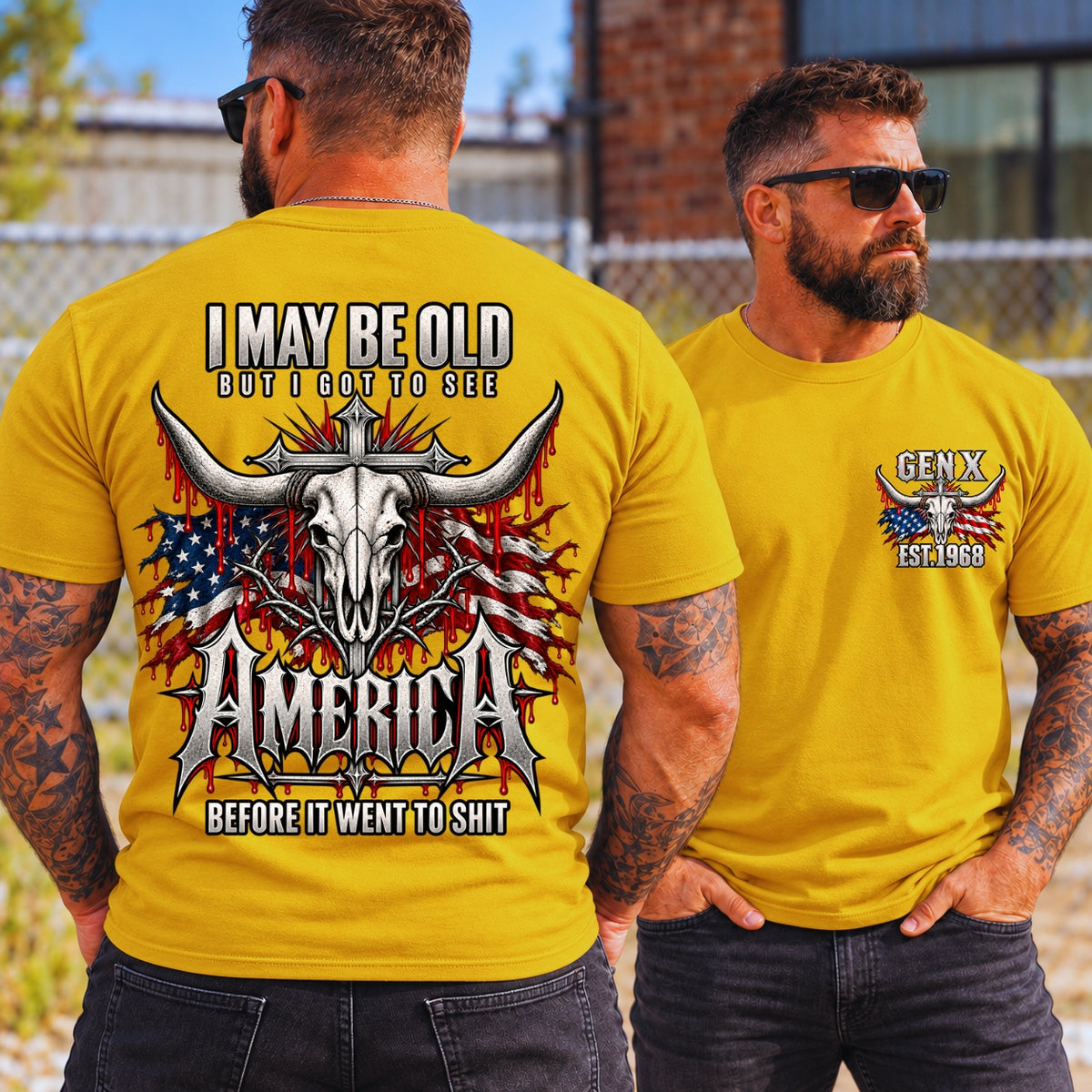 I Maybe Old But I Got To See America Before It Went To Shit Shirts