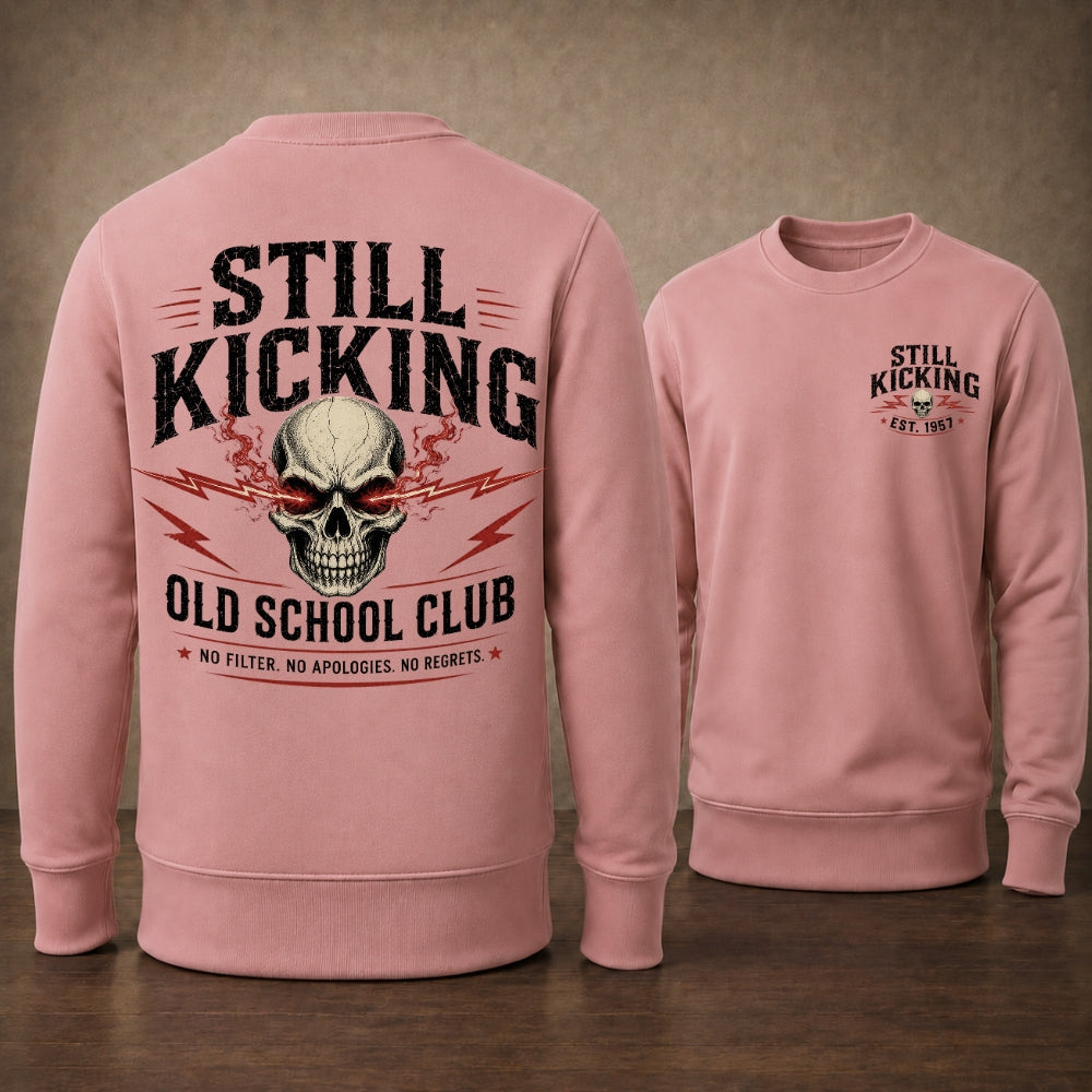 Still Kicking Old School Club Unisex Sweatshirt