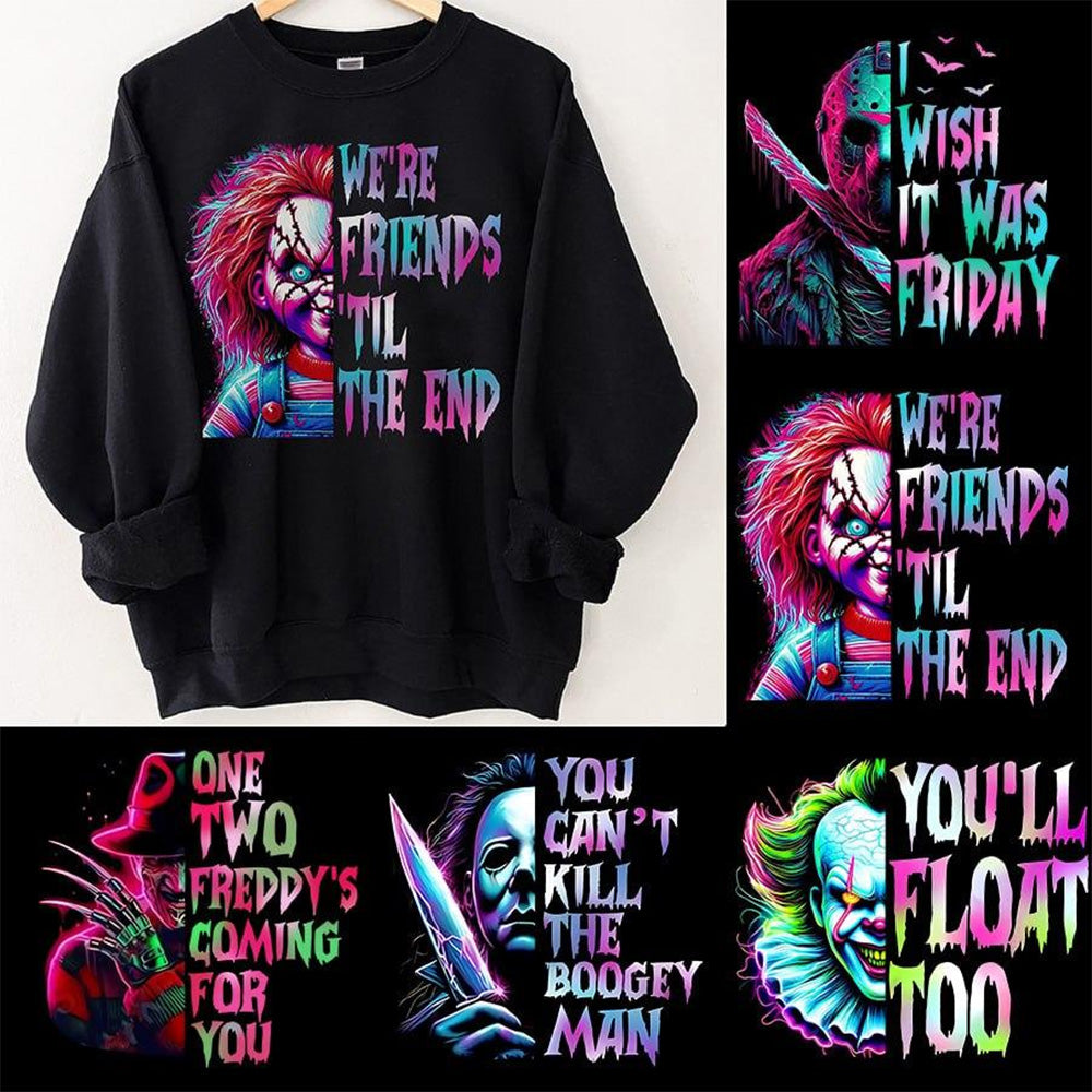 Horror Characters Movies Shirts