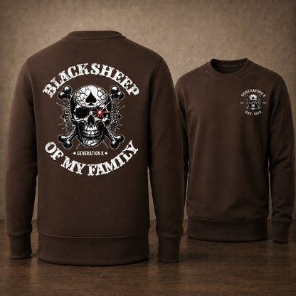 Black Sheep Of My Family Gen X Custom Year Crewneck