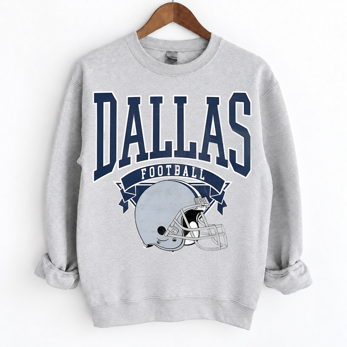 Vintage City Football Game Crewneck Unisex Sweatshirt