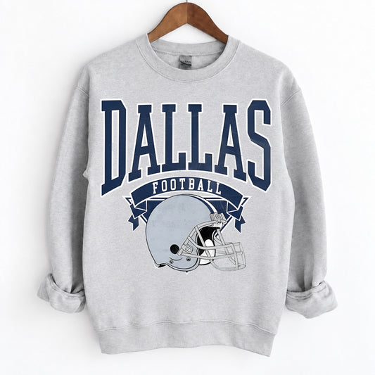 Vintage City Football Game Crewneck Unisex Sweatshirt