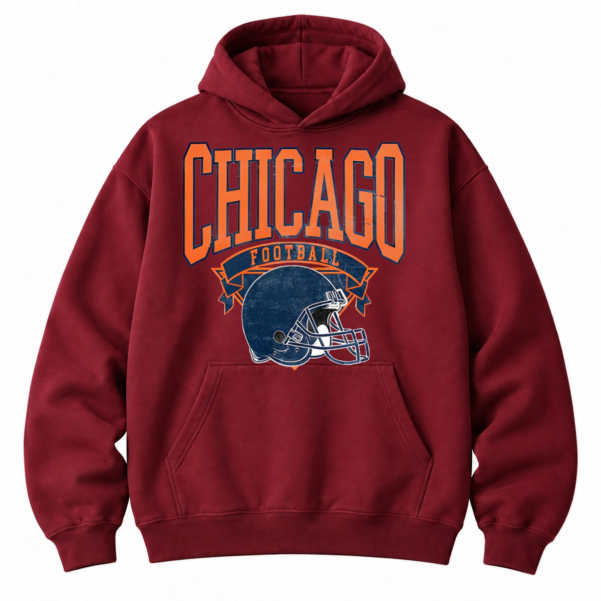Vintage City Football Game Hoodie Unisex Sweatshirt