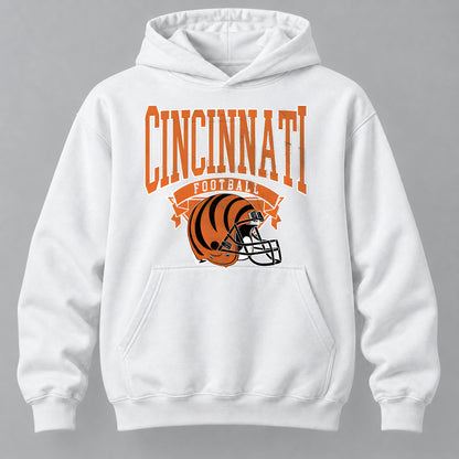 Vintage City Football Game Hoodie Unisex Sweatshirt