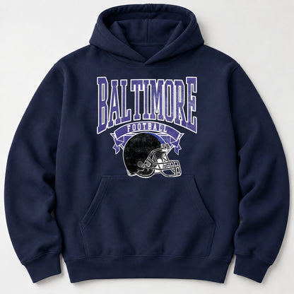 Vintage City Football Game Hoodie Unisex Sweatshirt