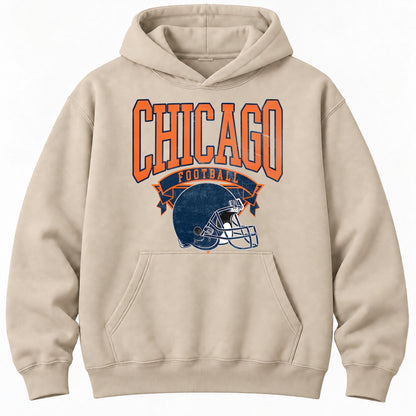 Vintage City Football Game Hoodie Unisex Sweatshirt