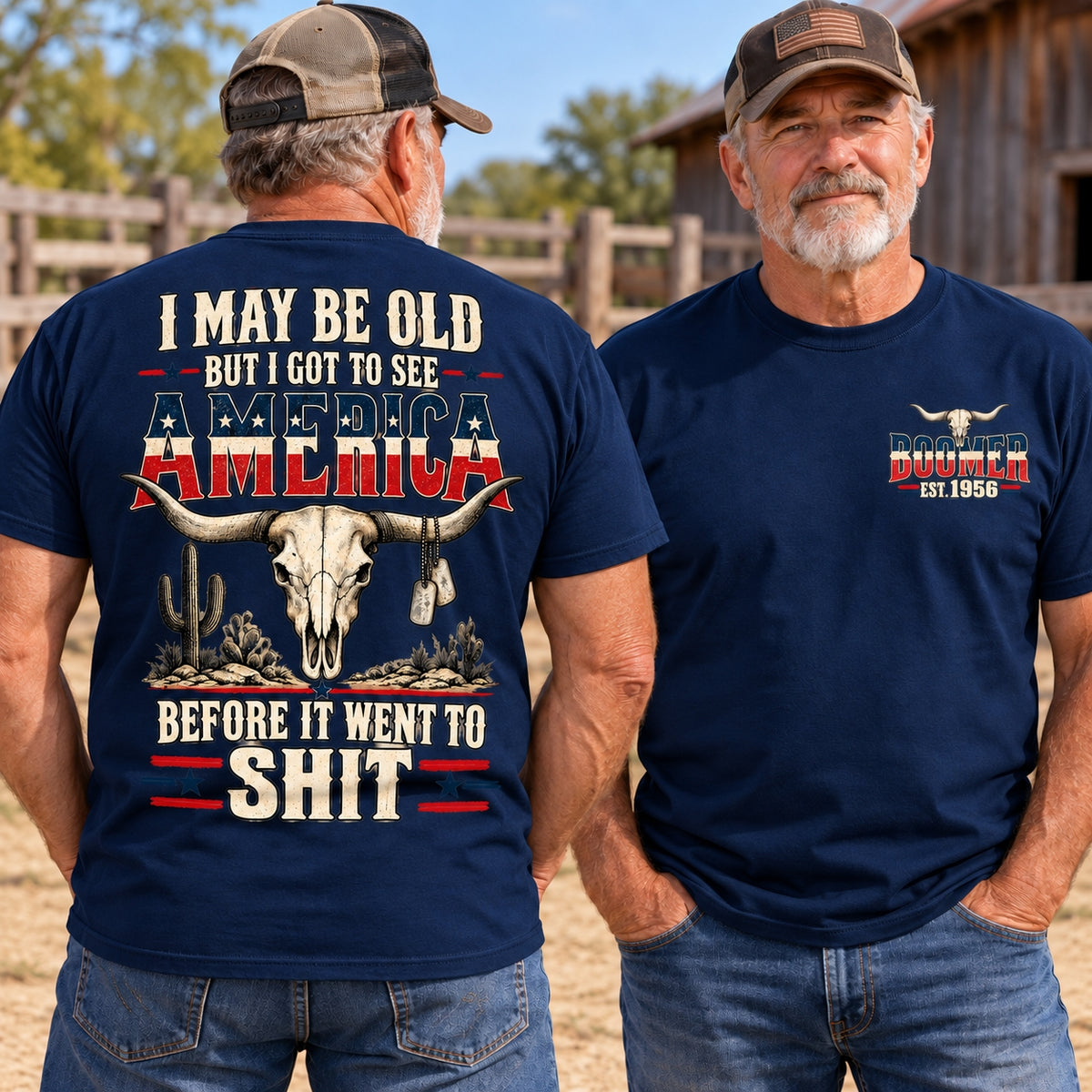 I May Be Old But I Got to See America Vintage Tshirt,Sweatshirt