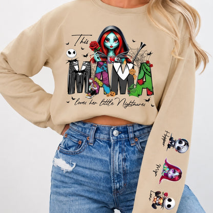 Custom Sally Mama Sweatshirt with Kids Name