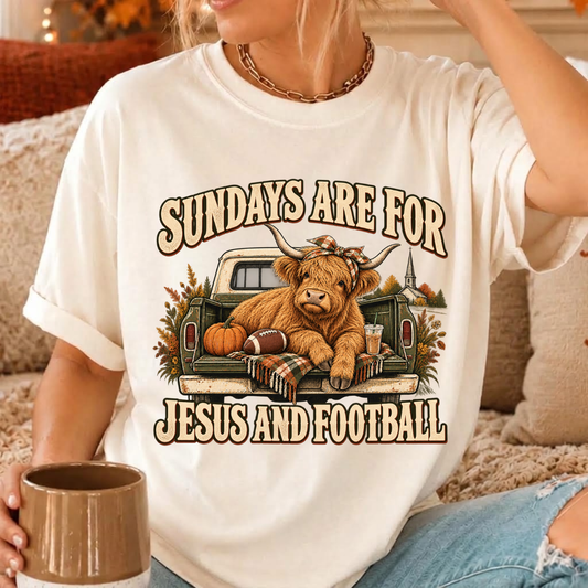 Sundays are for Jesus and Football Shirts