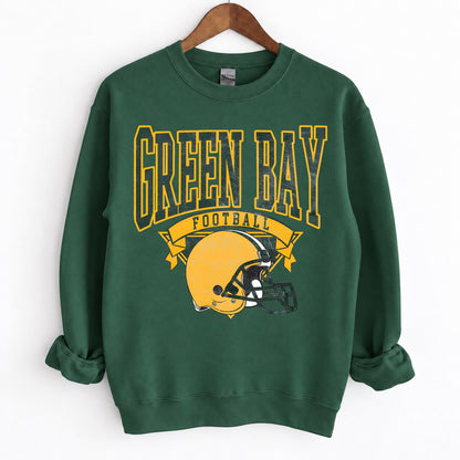 Vintage City Football Game Crewneck Unisex Sweatshirt