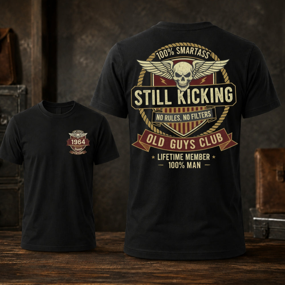 Old Guys Club Still Kicking Unisex TEE