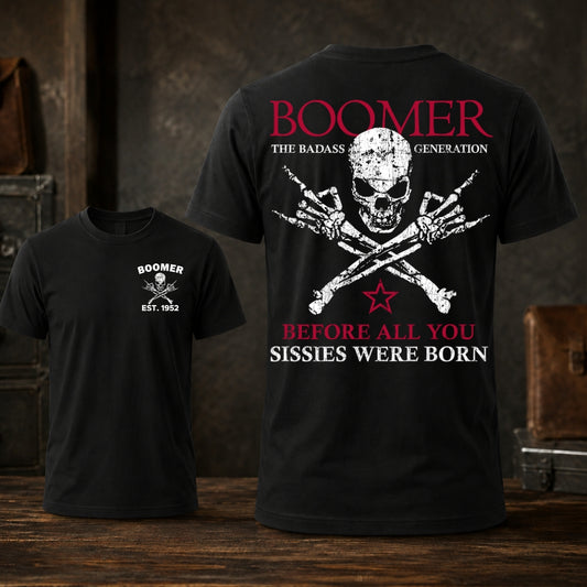 Boomer The Badass Generation Unisex Tee