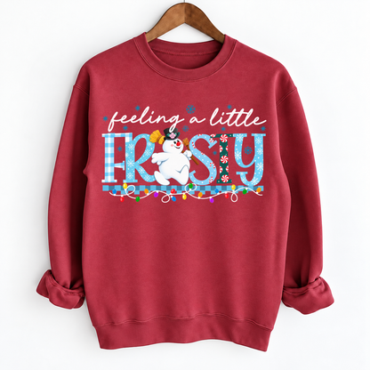 Feeling A Little Frosty Snowman Shirts