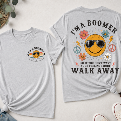 Personalized I Am A Boomer Woman's  EST Shirts