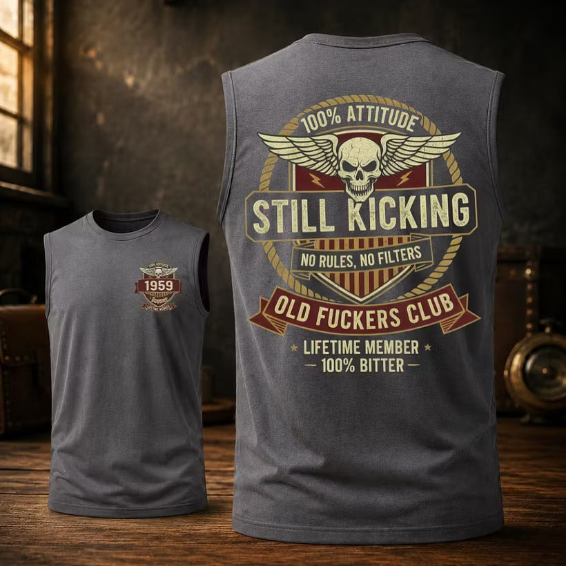 Personalized Old Fuckers Club Man's TankTop