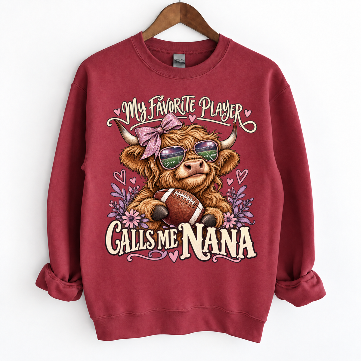 My Favorite Player Calls Me Mom / Nana Custom Sweatshirt