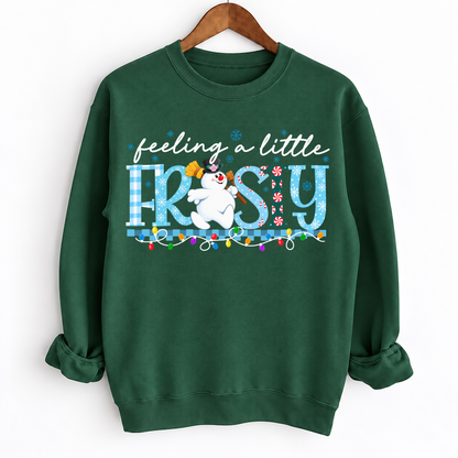 Feeling A Little Frosty Snowman Shirts