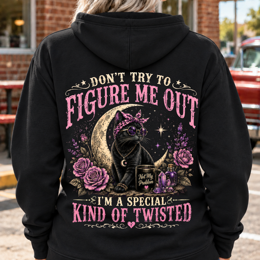 Don’t Try To Figure Me Out Cat EST Shirts