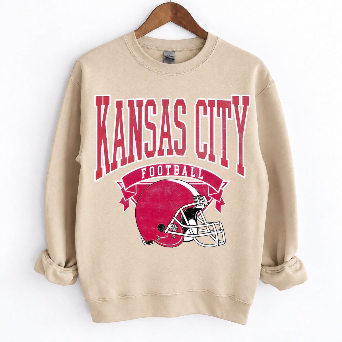 Vintage City Football Game Crewneck Unisex Sweatshirt