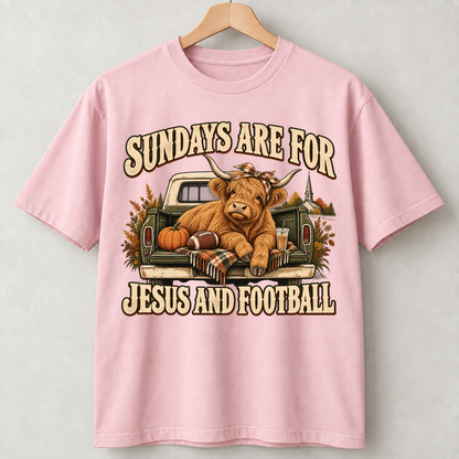 Sundays are for Jesus and Football Shirts
