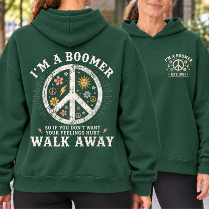 I Am A Boomer Peace Sign Woman's  EST Shirts