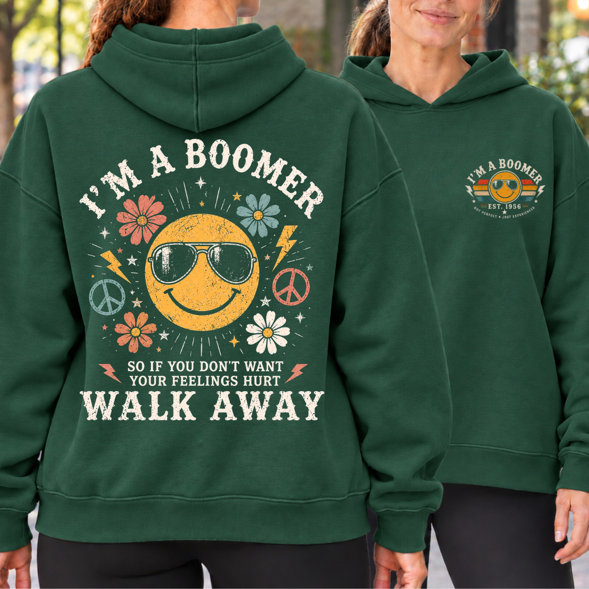 Personalized I Am A Boomer Woman's  EST Shirts