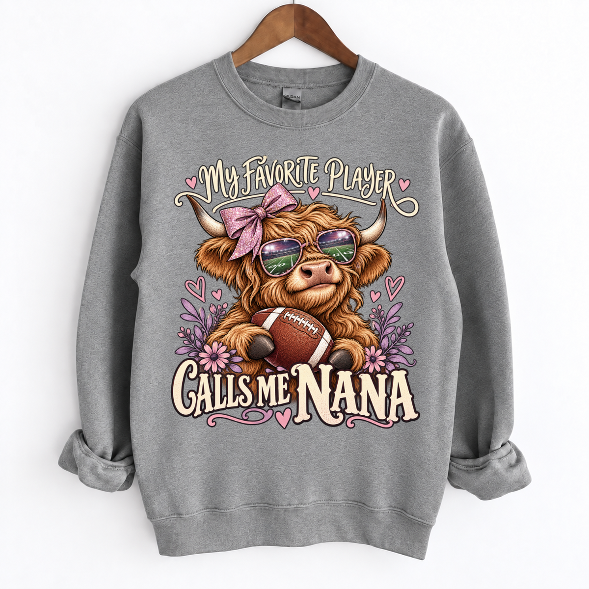 My Favorite Player Calls Me Mom / Nana Custom Sweatshirt