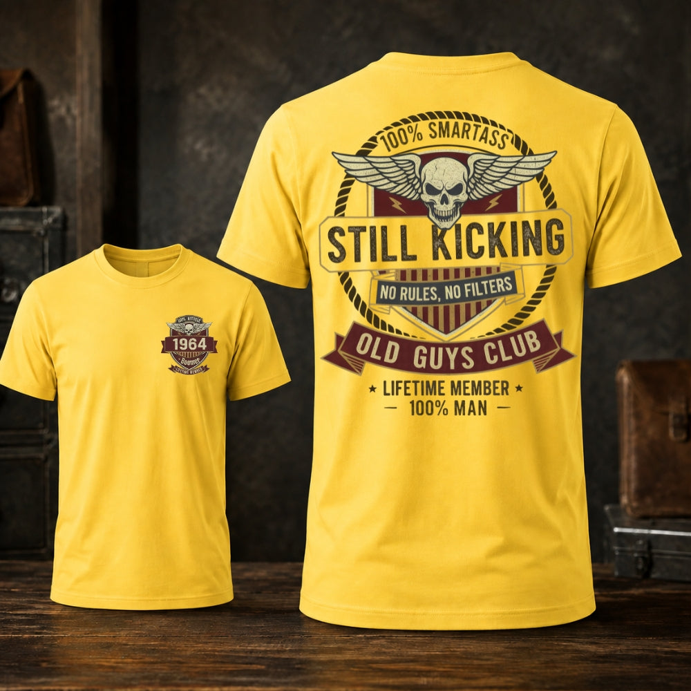 Old Guys Club Still Kicking Unisex TEE
