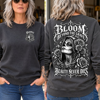 Personalized Beauty Never Dies Skull Graphic Shirt