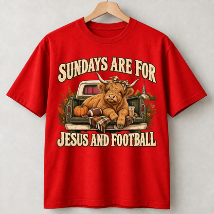 Sundays are for Jesus and Football Shirts