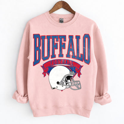 Vintage City Football Game Crewneck Unisex Sweatshirt