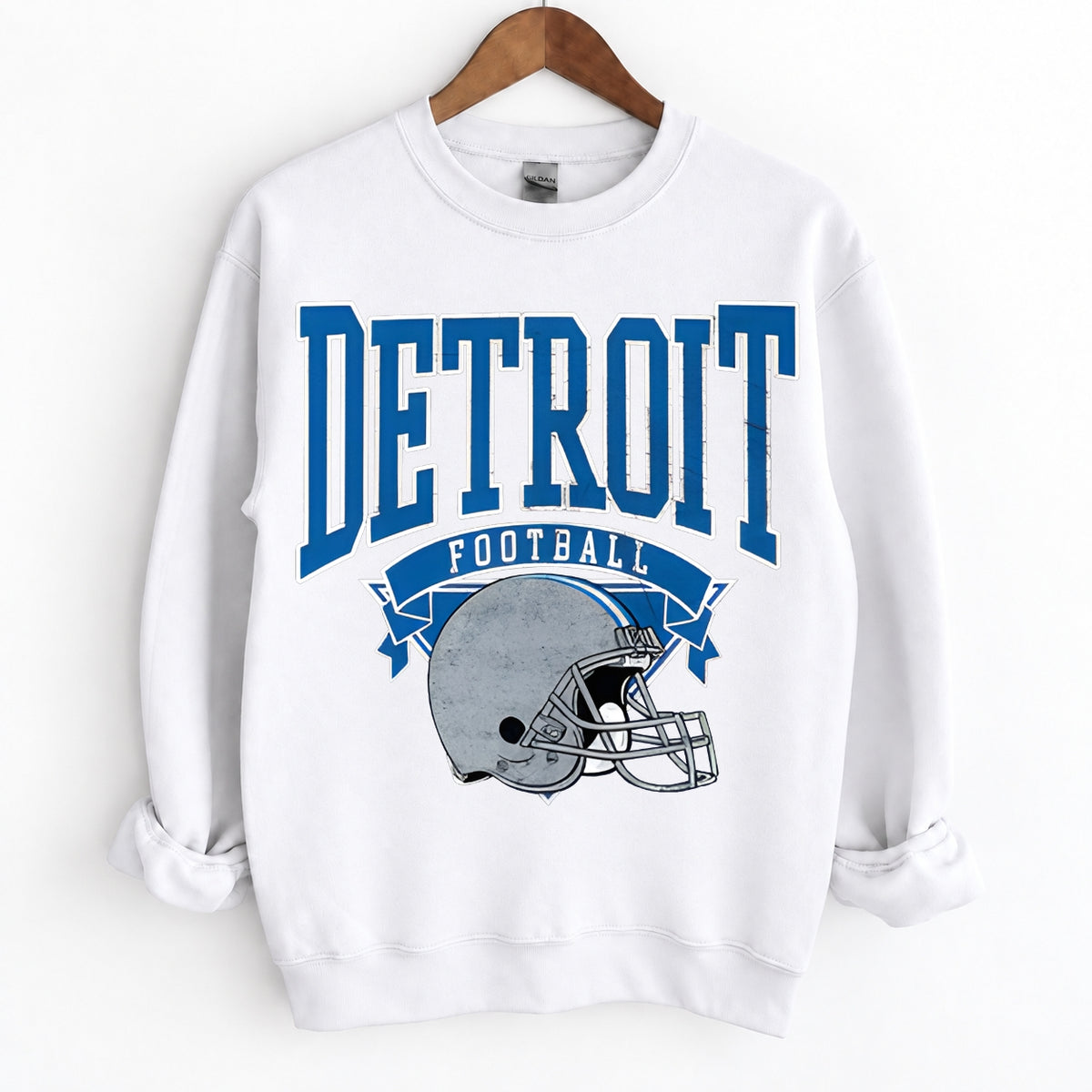 Vintage City Football Game Crewneck Unisex Sweatshirt