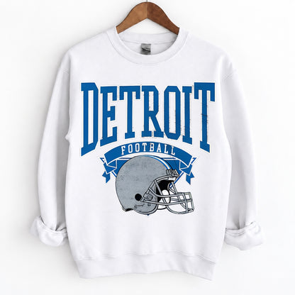 Vintage City Football Game Crewneck Unisex Sweatshirt