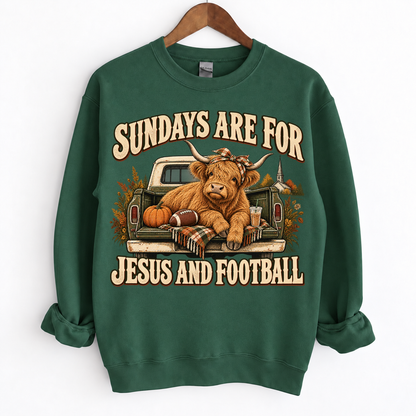 Sundays are for Jesus and Football Shirts